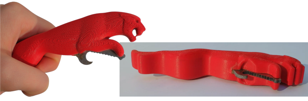 3D printed component